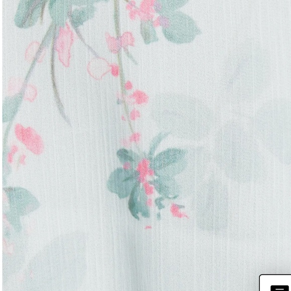 MOVE OUT SALE Ted Baker Klarra Ruffle Peplum Sorbet Blouse Size 3 - Picture 3 of 5